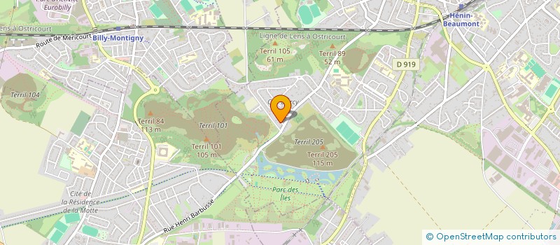 localisation de l'entreprise MONSIEUR ANTHONY DEVARGAS  HENIN-BEAUMONT