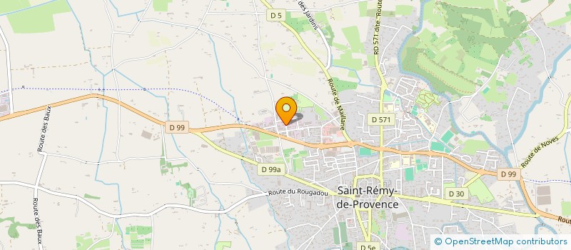 localisation de l'entreprise MONSIEUR ANTHONY DEVILLE  SAINT-REMY-DE-PROVENCE