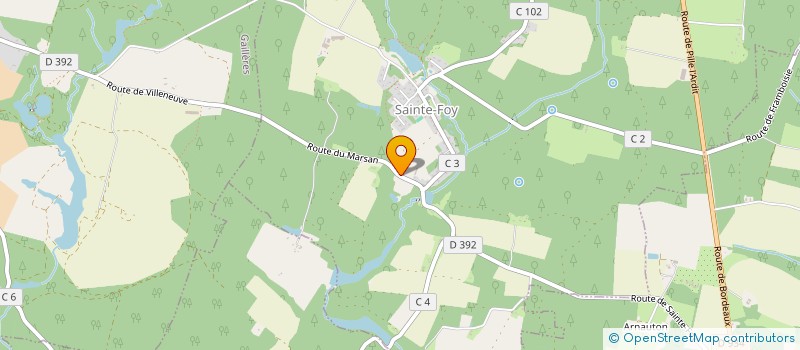 localisation de l'entreprise MONSIEUR ANTHONY DEYTS  SAINTE-FOY