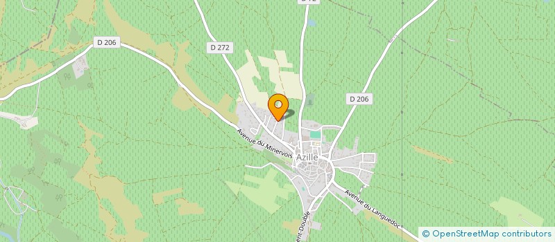 localisation de l'entreprise MONSIEUR ANTHONY DEZARNAUD  AZILLE