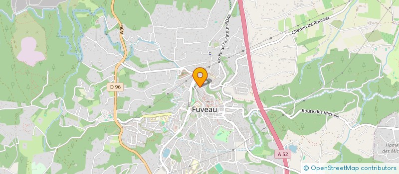 localisation de l'entreprise MONSIEUR ANTHONY DI MATTEO  FUVEAU