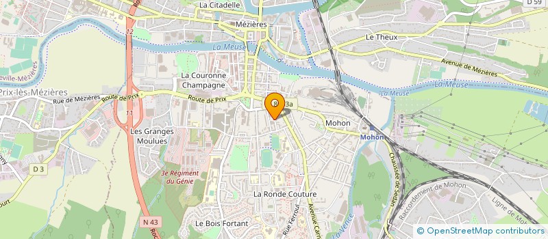 localisation de l'entreprise MONSIEUR ANTHONY DI PIRRO  VILLERS-SEMEUSE