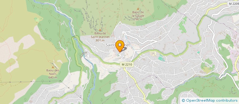 localisation de l'entreprise MONSIEUR ANTHONY DIANA  SAINT-JEANNET