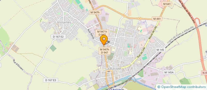 localisation de l'entreprise MONSIEUR ANTHONY DIAS  WASQUEHAL