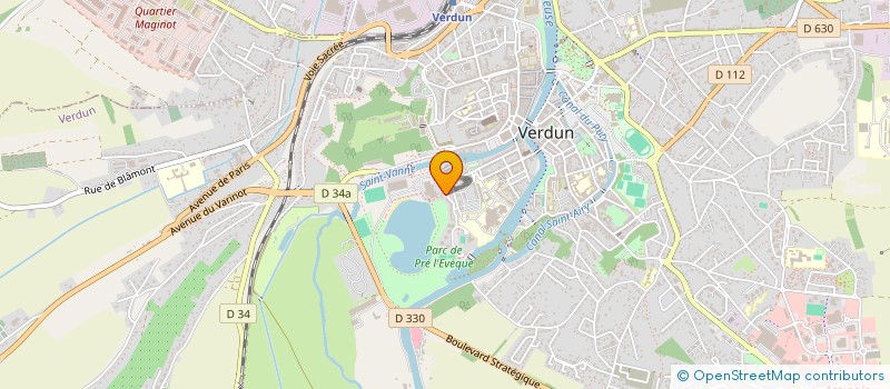 localisation de l'entreprise MONSIEUR ANTHONY DIDON à VERDUN