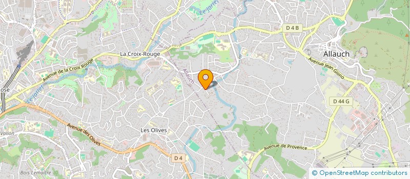 localisation de l'entreprise MONSIEUR ANTHONY DIMITRAKIS  ALLAUCH