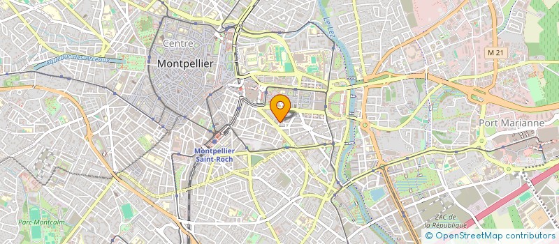 localisation de l'entreprise MONSIEUR ANTHONY DINNAT  SAINT-ANDRE-DE-SANGONIS