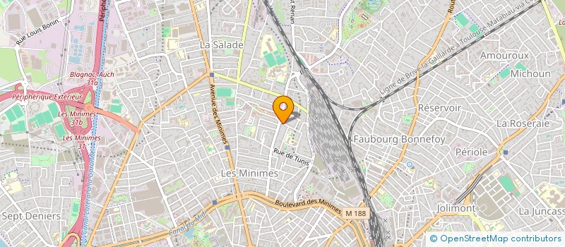 localisation de l'entreprise MONSIEUR ANTHONY DINTRAS à TOULOUSE