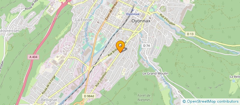 localisation de l'entreprise MONSIEUR ANTHONY DOEUN à OYONNAX