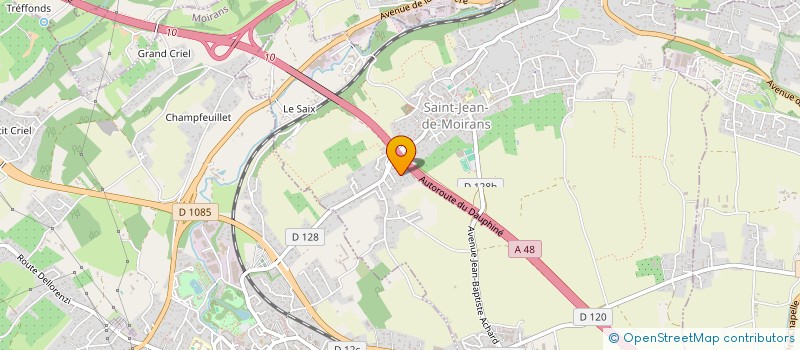 localisation de l'entreprise MONSIEUR ANTHONY DOMINGUES  SAINT-JEAN-DE-MOIRANS