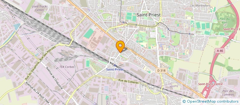 localisation de l'entreprise MONSIEUR ANTHONY DOMINGUEZ  LYON