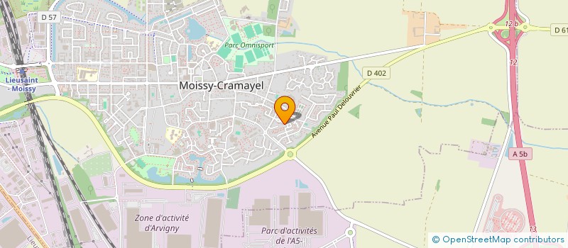localisation de l'entreprise MONSIEUR ANTHONY DOROTHEE à MOISSY-CRAMAYEL