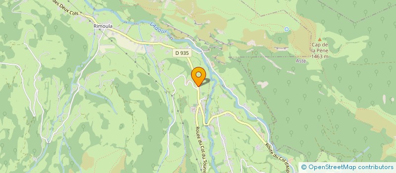 localisation de l'entreprise MONSIEUR ANTHONY DORTET HALET  CAMPAN