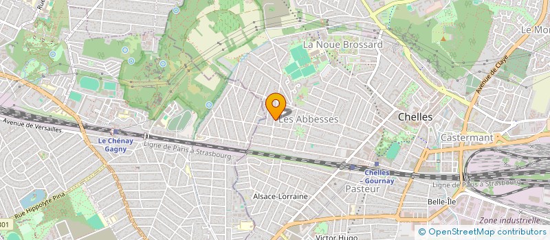 localisation de l'entreprise MONSIEUR ANTHONY DOS SANTOS  CHELLES