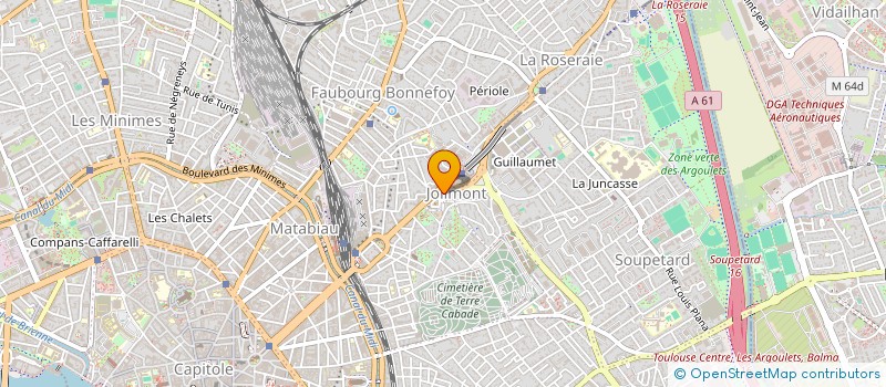 localisation de l'entreprise MONSIEUR ANTHONY DOS SANTOS CORREIA  TOULOUSE