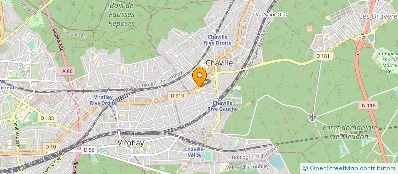 localisation de l'entreprise MONSIEUR ANTHONY DREVET à CHAVILLE