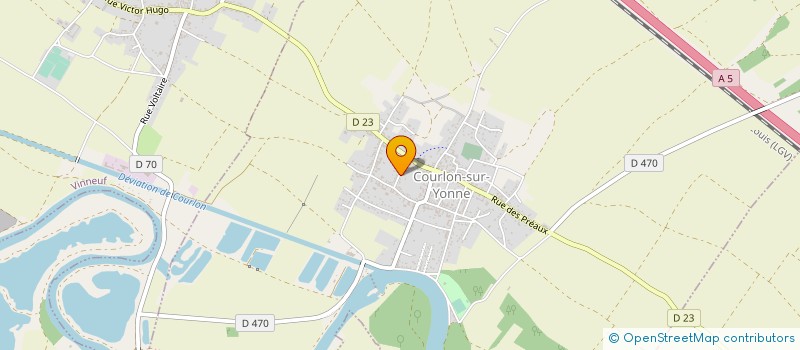 localisation de l'entreprise MONSIEUR ANTHONY DROMER à COURLON-SUR-YONNE