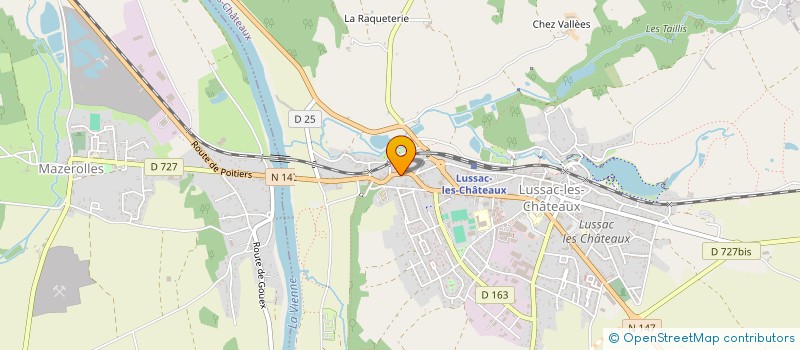 localisation de l'entreprise MONSIEUR ANTHONY DROSNET à MAZEROLLES