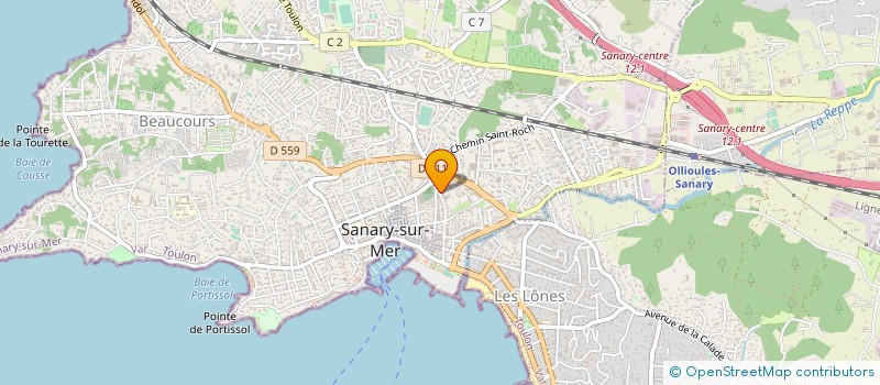 localisation de l'entreprise MONSIEUR ANTHONY DROUET à SANARY-SUR-MER