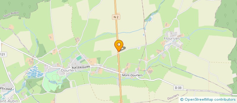 localisation de l'entreprise MONSIEUR ANTHONY DRUEZ  BEAUFORT