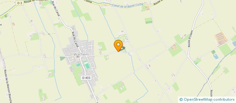 localisation de l'entreprise MONSIEUR ANTHONY DUBOQUET  WARHEM