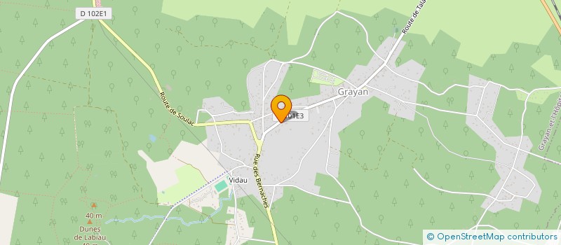 localisation de l'entreprise MONSIEUR ANTHONY DUBOS à GRAYAN-ET-L'HOPITAL