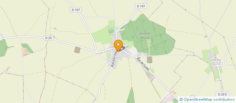 localisation de l'entreprise MONSIEUR ANTHONY DUFAUX à LONGUEVAL