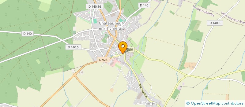 localisation de l'entreprise MONSIEUR ANTHONY DUFOSSE à CHATEAUNEUF-EN-THYMERAIS