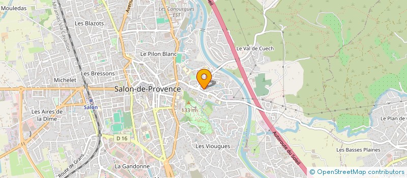 localisation de l'entreprise MONSIEUR ANTHONY DUFOUR  SALON-DE-PROVENCE