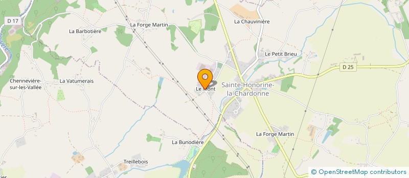 localisation de l'entreprise MONSIEUR ANTHONY DUGUE à SAINTE-HONORINE-LA-CHARDONNE