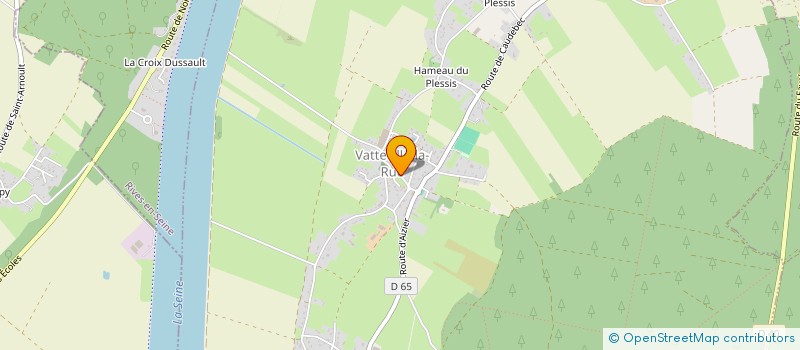 localisation de l'entreprise MONSIEUR ANTHONY DULONG  VATTEVILLE-LA-RUE