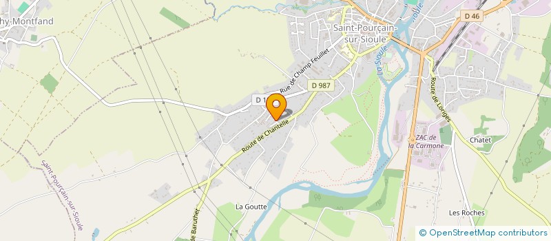 localisation de l'entreprise MONSIEUR ANTHONY DUMOND à SAINT-POURCAIN-SUR-SIOULE