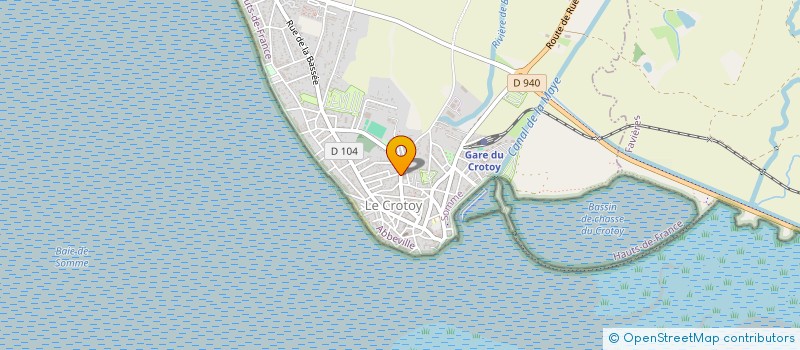 localisation de l'entreprise MONSIEUR ANTHONY DUMONT à LE CROTOY