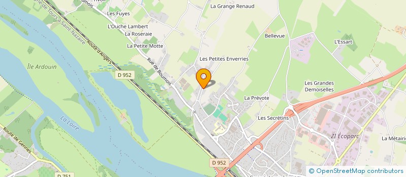 localisation de l'entreprise MONSIEUR ANTHONY DUMOULIN  SAUMUR