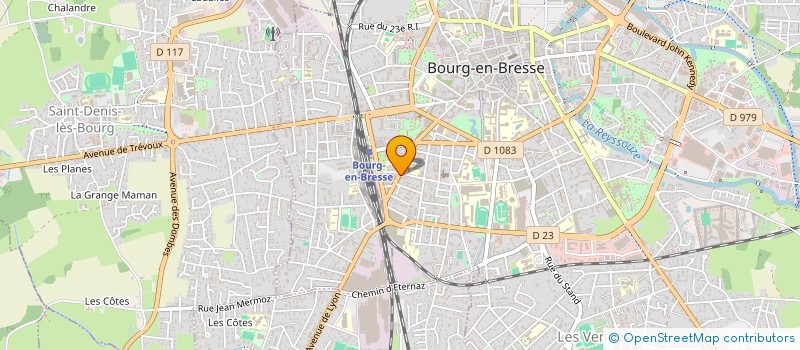 localisation de l'entreprise MONSIEUR ANTHONY DUMOULIN à BOURG-EN-BRESSE