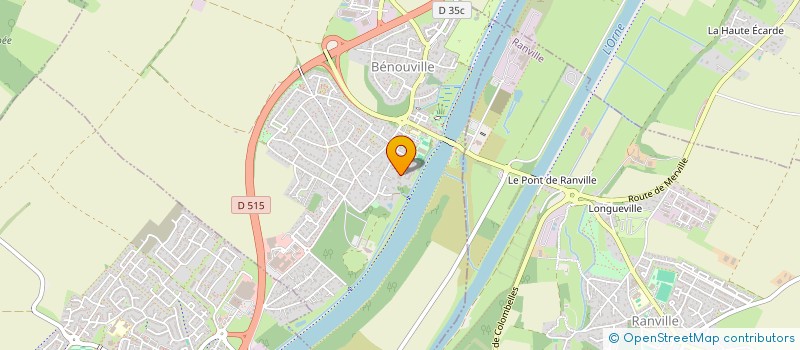 localisation de l'entreprise MONSIEUR ANTHONY DUPONT  BENOUVILLE