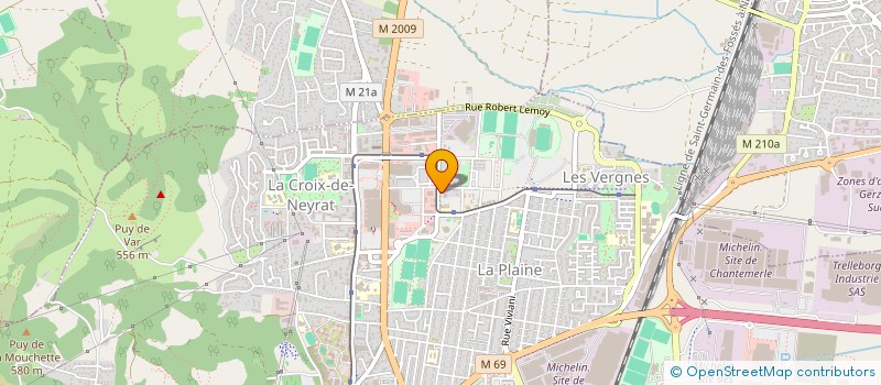localisation de l'entreprise MONSIEUR ANTHONY DUPRE à CLERMONT-FERRAND
