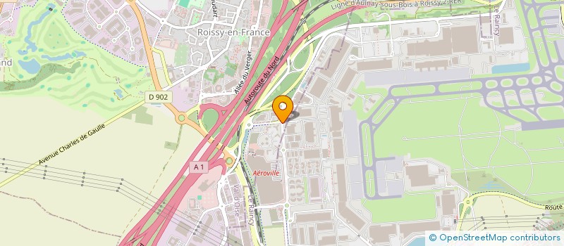 localisation de l'entreprise MONSIEUR ANTHONY DUPUIS  ROISSY-EN-FRANCE