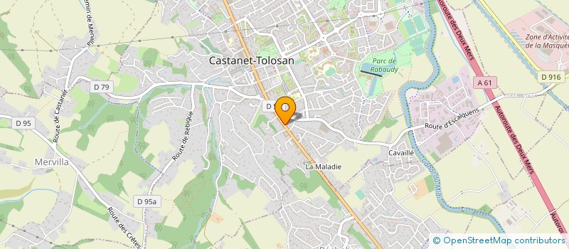 localisation de l'entreprise MONSIEUR ANTHONY DUPUY à CASTANET-TOLOSAN