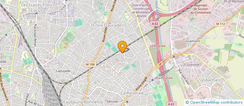 localisation de l'entreprise MONSIEUR ANTHONY DURAND  TOULOUSE