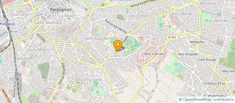 localisation de l'entreprise MONSIEUR ANTHONY DURANDEAU  PERPIGNAN