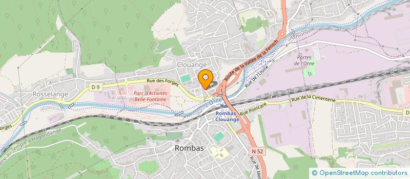 localisation de l'entreprise MONSIEUR ANTHONY DURANTE  CLOUANGE