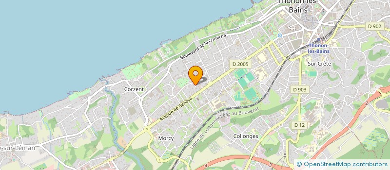 localisation de l'entreprise MONSIEUR ANTHONY DURANTON  MAXILLY-SUR-LEMAN