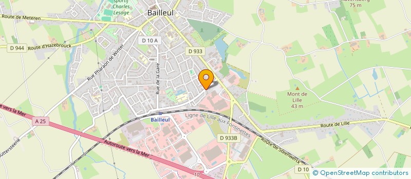 localisation de l'entreprise MONSIEUR ANTHONY DURIEZ à BAILLEUL