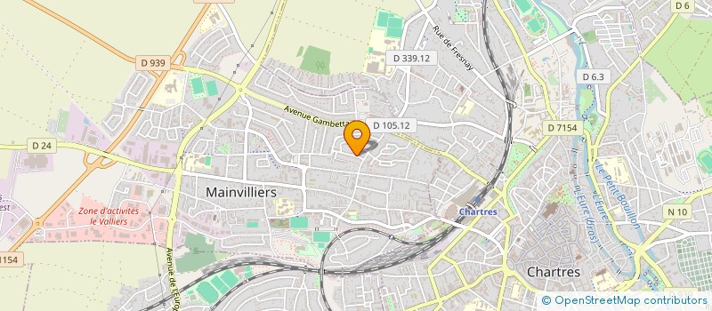 localisation de l'entreprise MONSIEUR ANTHONY DUVAL à MAINVILLIERS