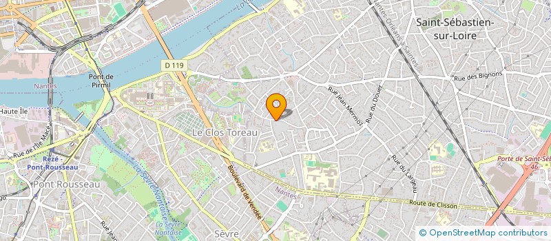 localisation de l'entreprise MONSIEUR ANTHONY EGRON  SAINT-SEBASTIEN-SUR-LOIRE