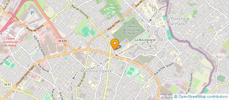 localisation de l'entreprise MONSIEUR ANTHONY ESALTATO  TOURCOING