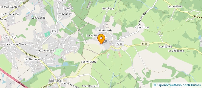 localisation de l'entreprise MONSIEUR ANTHONY ESQUERRE à BOISSEUIL