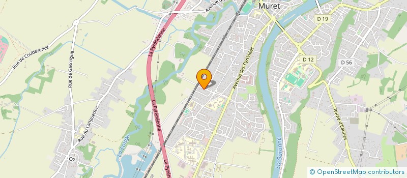 localisation de l'entreprise MONSIEUR ANTHONY ESTRUGA  MURET