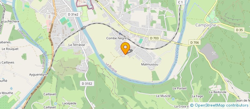 localisation de l'entreprise MONSIEUR ANTHONY EZQUERRO  LE BUGUE